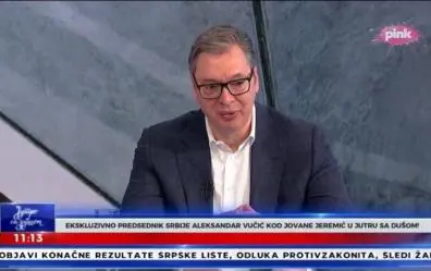 Aleksandar vučić foto:rtv pink