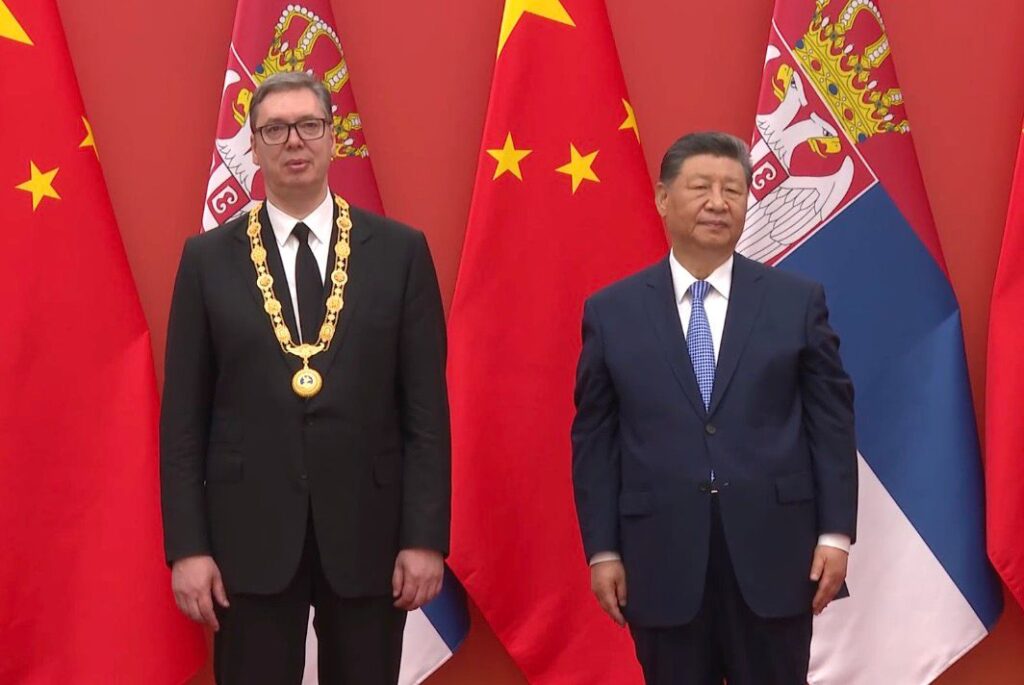 Foto: Tanjug/ Vučić i Si Đinping