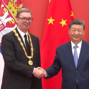 Foto: Tanjug/ Vučić i Si Đinping